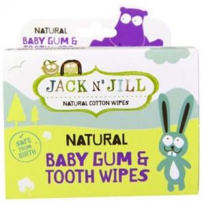 Jack N'jill, naturalne chusteczki do mycia dziąseł niemowląt, 25 szt. - zdjęcie produktu