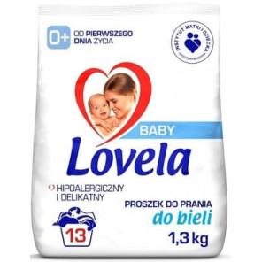 Lovela Baby do bieli, hipoalergiczny proszek do prania, 1,3 kg - zdjęcie produktu