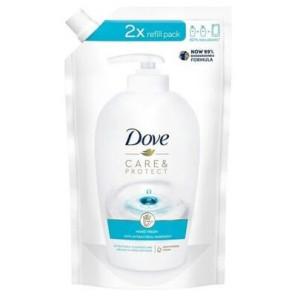 Dove Care & Protect, mydło w płynie, zapas, 500 ml - zdjęcie produktu
