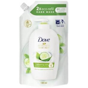 Dove Refreshing Care, mydło w płynie, zapas, 500 ml - zdjęcie produktu