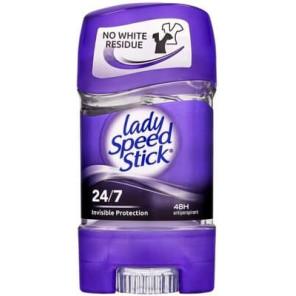 Lady Speed Stick 24/7 Invisible Protection, antyperspirant w żelu dla kobiet, 65 g - zdjęcie produktu