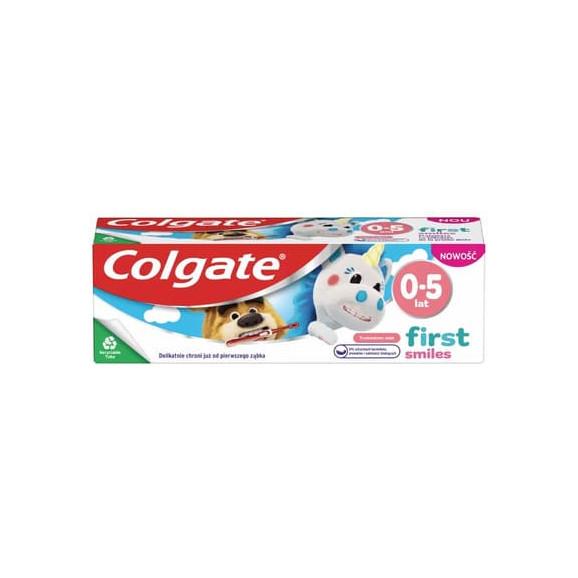 Colgate Kids First Smiles, pasta do zębów dla dzieci 0-5 lat, 50 ml Colgate Kids First Smiles, pasta do zębów dla dzieci 0-5 lat, 50 ml - zdjęcie produktu