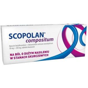 Scopolan Compositum, tabletki, 10 szt. - zdjęcie produktu