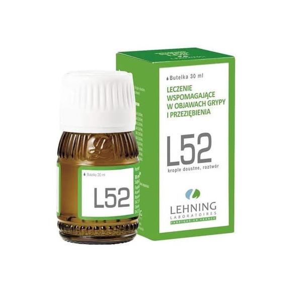 Lehning L52, krople doustne, 30 ml Lehning L52, krople doustne, 30 ml - zdjęcie produktu