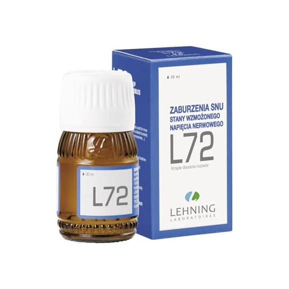 Lehning L72, krople doustne, 30 ml - zdjęcie produktu