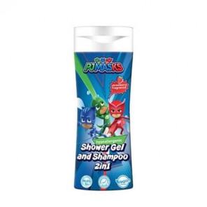 PJ Masks, żel pod prysznic i szampon 2w1, truskawka, 300 ml, KRÓTKA DATA - [07.01.2024] - zdjęcie produktu