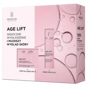 Iwostin Age Lift Krem na dzień SPF 15 + Krem pod oczy – zestaw kosmetyków (50ml + 15ml) - zdjęcie produktu