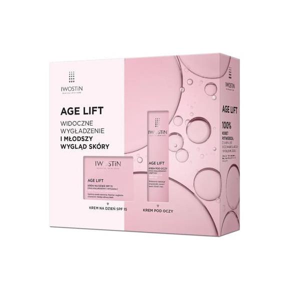 Iwostin Age Lift Krem na dzień SPF 15 + Krem pod oczy – zestaw kosmetyków (50ml + 15ml) Iwostin Age Lift Krem na dzień SPF 15 + Krem pod oczy – zestaw kosmetyków (50ml + 15ml) - zdjęcie produktu