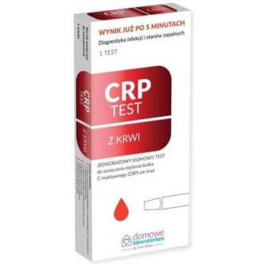 Domowe Laboratorium CRP Test, test z krwi na stężenie białka CRP, 1 szt. - zdjęcie produktu