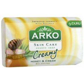 Arko Skin Care Miód i Krem, mydło kosmetyczne, 90 g - zdjęcie produktu
