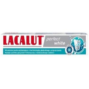 Lacalut Perfect White, pasta do zębów, 75 ml - zdjęcie produktu