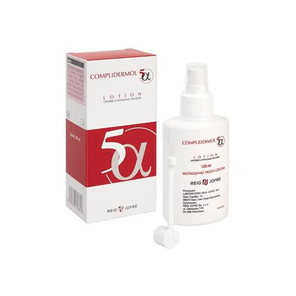 Complidermol 5 Alfa, lotion do włosów, 120 ml - zdjęcie produktu