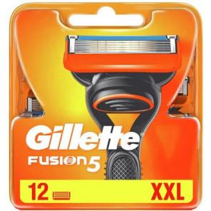 Gillette Fussion 5, wkłady do maszynki do golenia, 12 szt. - zdjęcie produktu