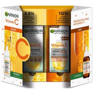 Garnier Vitamin C, serum na dzień, 30 ml + serum na noc, 30 ml, zestaw, 1 szt. - zdjęcie produktu