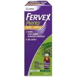 Fervex Phyto, kaszel i gardło, syrop, 120 ml - zdjęcie produktu