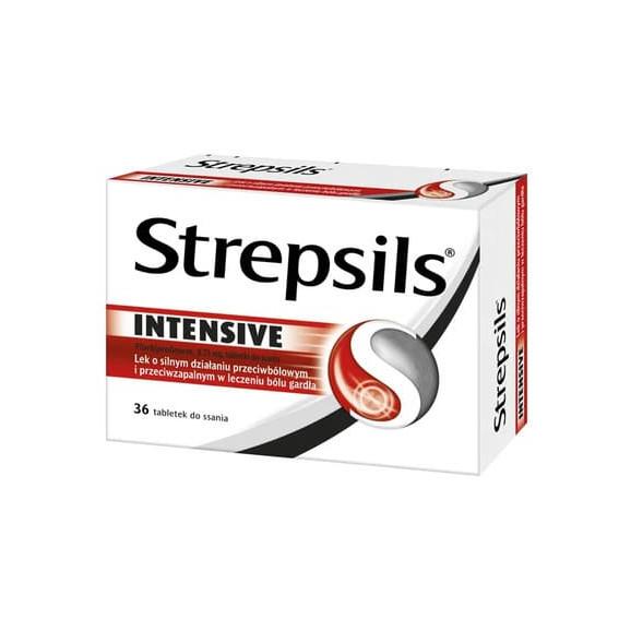 Strepsils Intensive, tabletki do ssania, 36 szt. - zdjęcie produktu