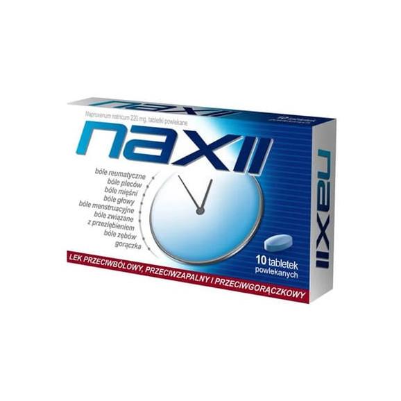 Naxii 220 mg, tabletki powlekane, 10 szt. - zdjęcie produktu