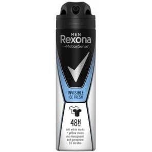 Rexona Men Invisible Ice Fresh, antyperspirant w sprayu dla mężczyzn, 150 ml - zdjęcie produktu