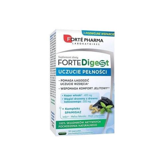 Forte Pharma Forte Digest, uczucie pełności, kapsułki, 30 szt. - zdjęcie produktu