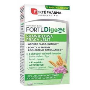 Forte Pharma Forte Digest, prawidłowa praca jelit, tabletki, 30 szt. - zdjęcie produktu