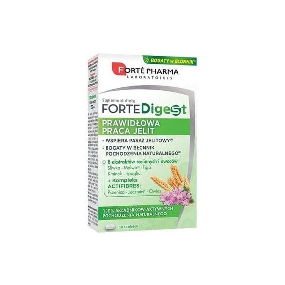 Forte Pharma Forte Digest, prawidłowa praca jelit, tabletki, 30 szt. - zdjęcie produktu