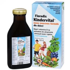 Floradix Kindervital dla dzieci, płyn, 250 ml - zdjęcie produktu