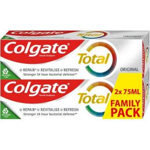 Colgate Total Original, pasta do zębów, 2 x 75 ml - zdjęcie produktu