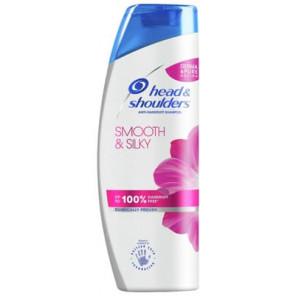 Head & Shoulders Smooth & Silky, szampon przeciwłupieżowy, 400 ml - zdjęcie produktu