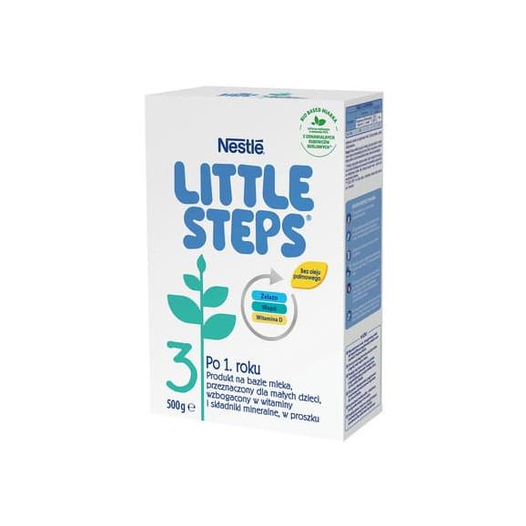 Nestle Little Steps 3, produkt na bazie mleka dla dzieci po 1 roku życia, 500 g - zdjęcie produktu