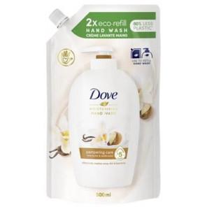 Dove Shea Butter & Warm Vanilla, mydło w płynie, zapas, 500 ml - zdjęcie produktu