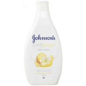 Johnson's Soft & Pamper, żel pod prysznic, Pineapple & Lily, 400 ml - zdjęcie produktu