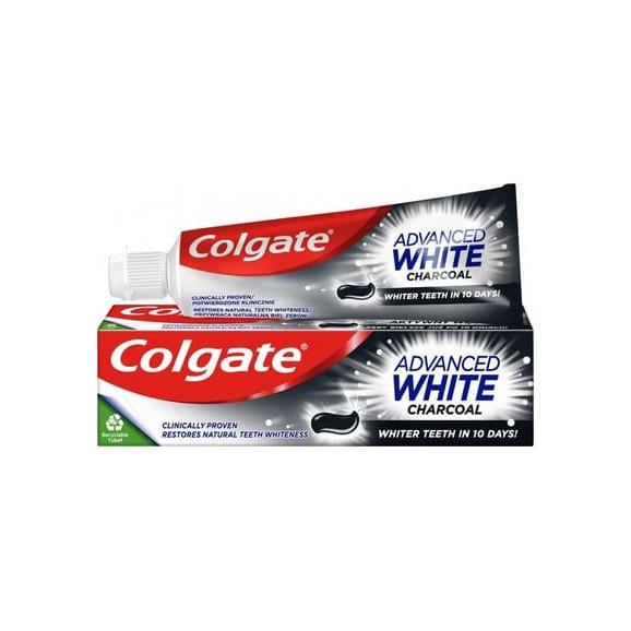 Colgate Advanced White Charcoal, pasta do zębów, 75 ml - zdjęcie produktu