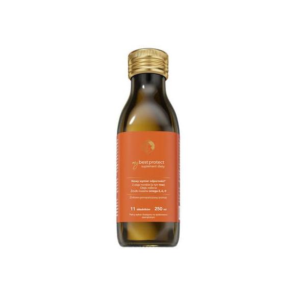 MyBest Protect, olej, smak ziołowo-pomarańczowy, 250 ml - zdjęcie produktu
