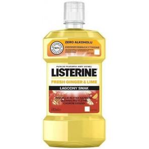 Listerine Fresh Ginger & Lime, płyn do płukania jamy ustnej, 500 ml - zdjęcie produktu