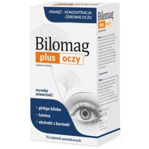 Bilomag Plus Oczy, tabletki, 75 szt. - zdjęcie produktu