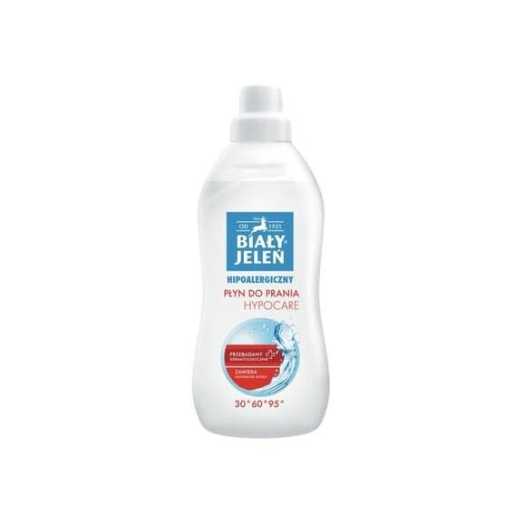 Biały Jeleń Hypocare, hipoalergiczny płyn do prania, 1 l Biały Jeleń Hypocare, hipoalergiczny płyn do prania, 1 l - zdjęcie produktu
