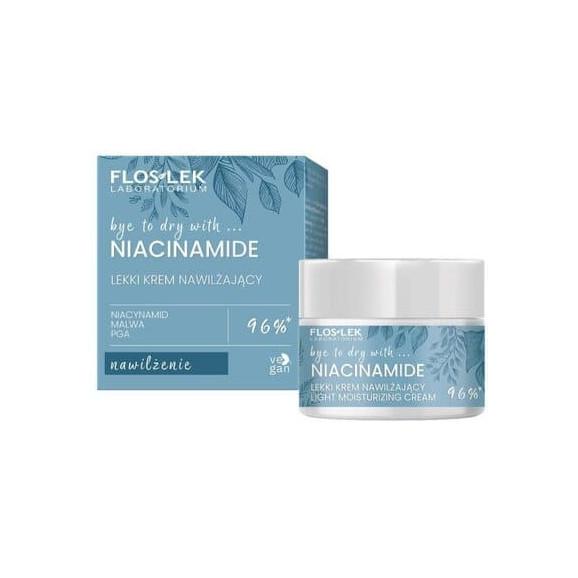 Flos-Lek Niacynamide, lekki krem nawilżający, 50 ml - zdjęcie produktu