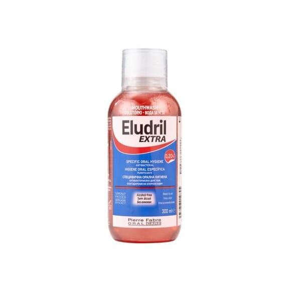 Eludril Extra, płyn do płukania jamy ustnej, 300 ml - zdjęcie produktu