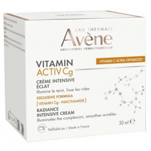 Avene Eau Thermale Vitamin Active Cg, krem intensywnie rozświetlający, 50 ml - zdjęcie produktu
