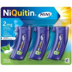 Niquitin Mini, 2 mg, tabletki do ssania, 60 szt. - zdjęcie produktu
