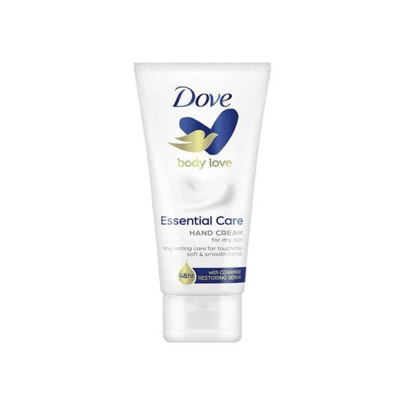 Dove Essential Care Body Love, krem do rąk, 75 ml - zdjęcie produktu
