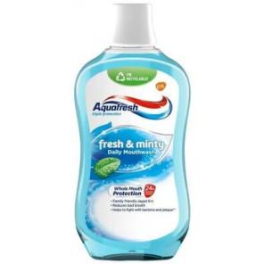 Aquafresh Fresh & Minty, płyn do płukania jamy ustnej, 500 ml - zdjęcie produktu