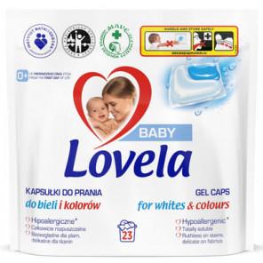 Lovela Baby, hipoalergiczne kapsułki do prania do bieli i kolorów, 23 szt. - zdjęcie produktu