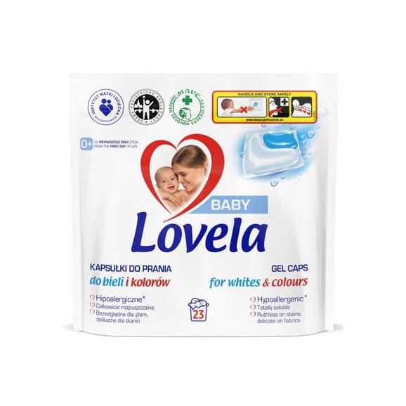 Lovela Baby, hipoalergiczne kapsułki do prania do bieli i kolorów, 23 szt. - zdjęcie produktu