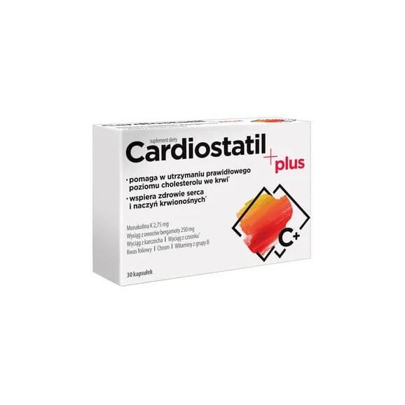 Cardiostatil Plus, kapsułki, 30 szt. - zdjęcie produktu