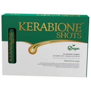 Kerabione Shots, wegańska formuła na wypadanie włosów, 14 x 25 ml - zdjęcie produktu
