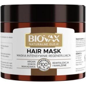 BIOVAX ARGAN MAKADAMIA KOKOS Maseczka do włosów, 250 ml - zdjęcie produktu