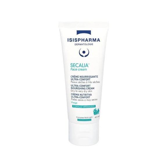 Isis Pharma Secalia Face Cream, krem do twarzy odżywczo-nawilżający do skóry atopowej, 40 ml - zdjęcie produktu