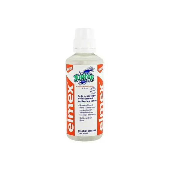 Elmex Junior, płyn do płukania jamy ustnej dla dzieci, 400 ml - zdjęcie produktu