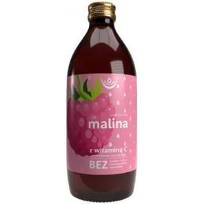 Oleofarm Malina, sok z witaminą C, 500 ml - zdjęcie produktu